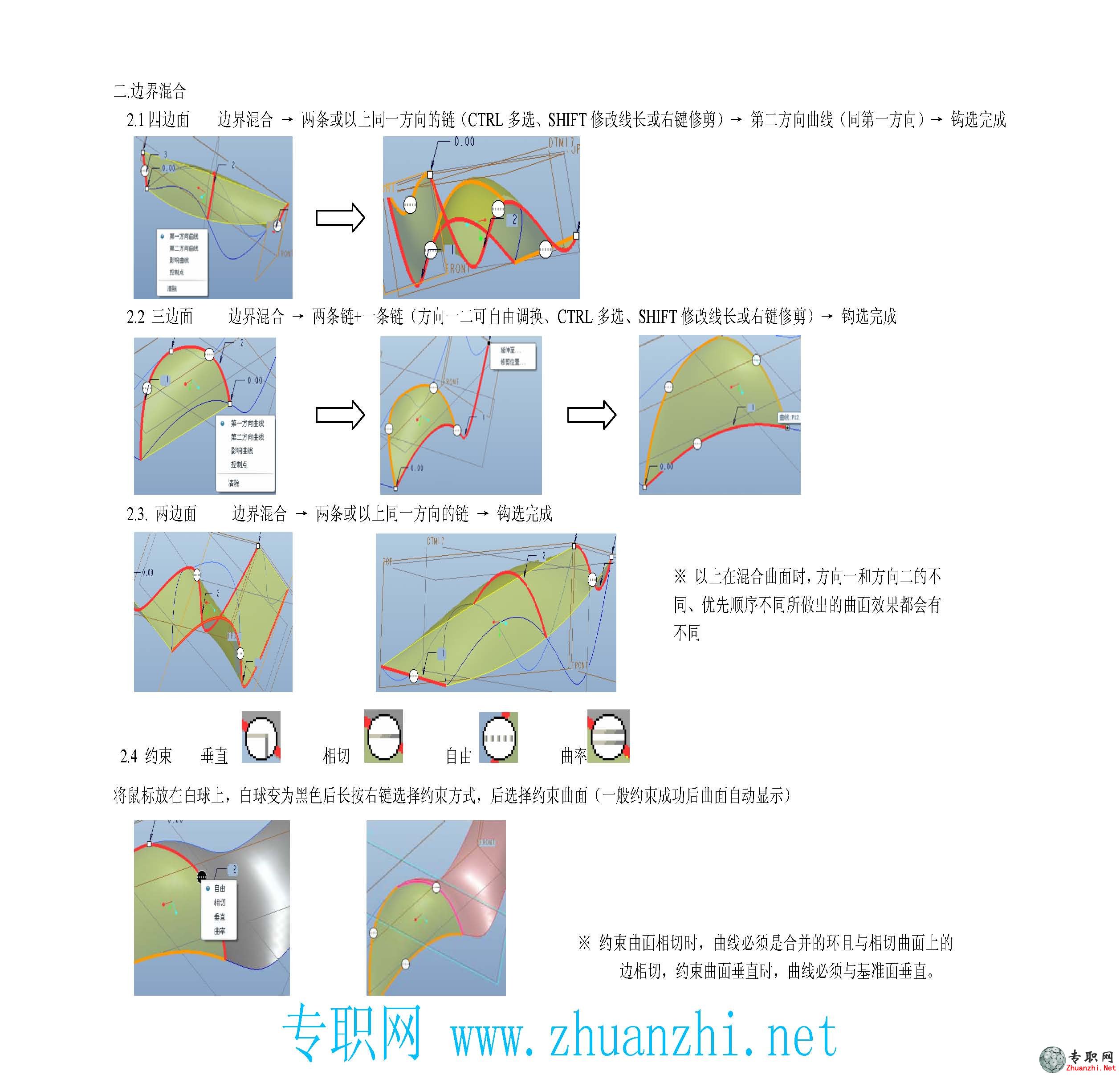 proe曲面造型學習 圖文教程