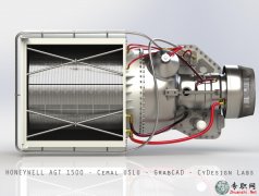 Honeywell AGT1500u݆ȼlәCSģ_SolidworksOӋ_STEP/SLDPRTļd