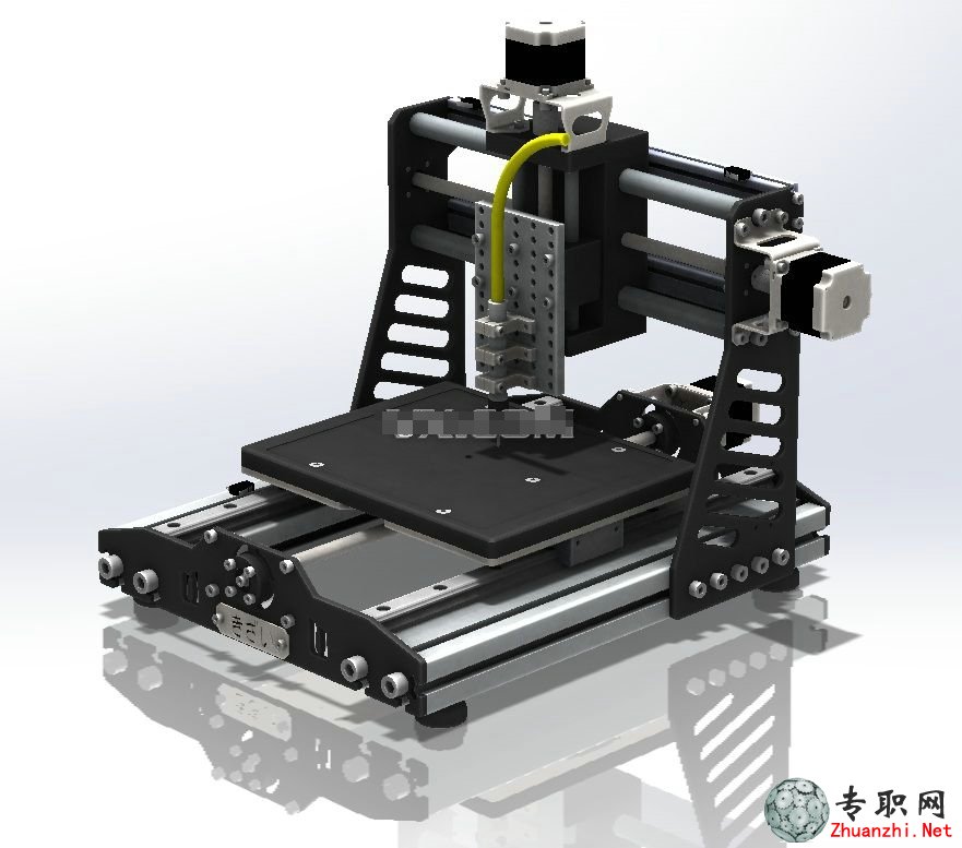 SolidWorks可DIY數控雕刻機的3D模型