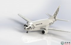 737-300wC(j)3Dģ_SolidWorksO(sh)Ӌ(j)_SLDPRT/SLDASMԴļd