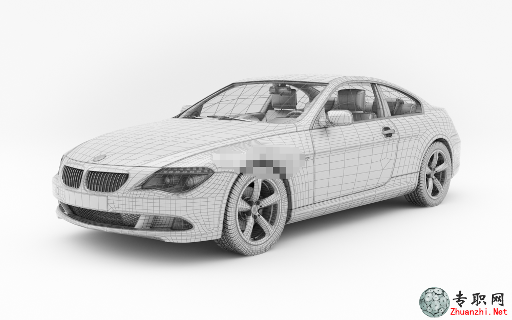 3DS Max 寶馬M4Coupe雙門轎跑3D模型