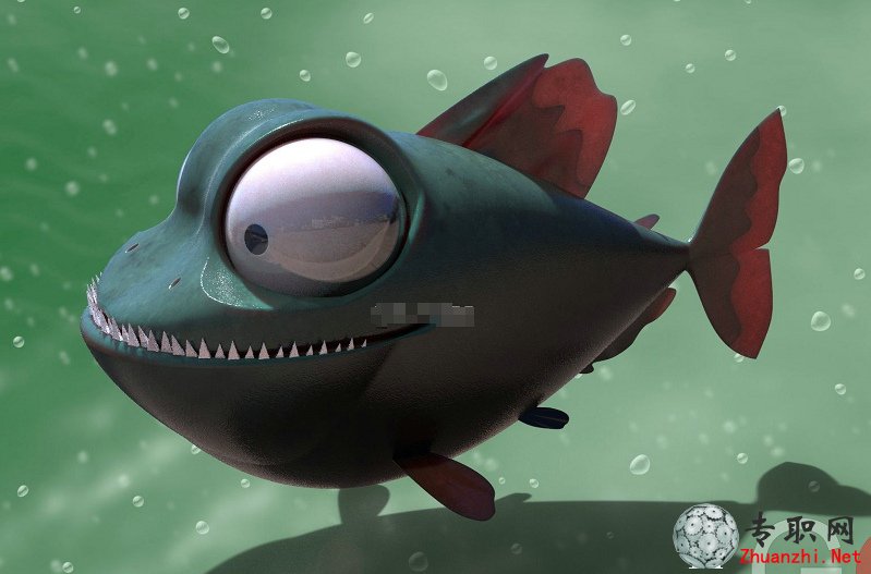 食人魚(yú)SolidWorks3D模型