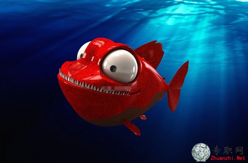 食人魚(yú)SolidWorks3D模型