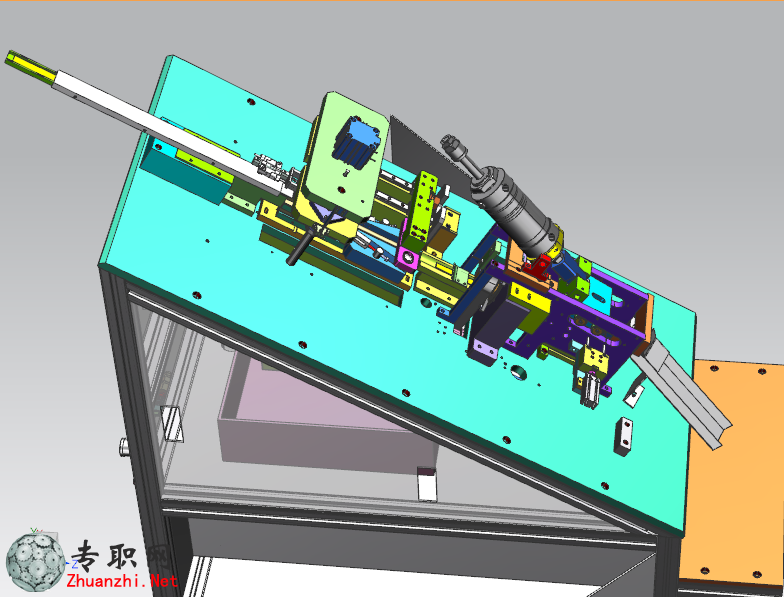 竹子切片機(jī)3D模型