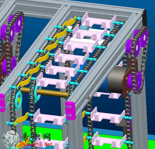 非標(biāo)自動(dòng)化物料分揀機(jī)送料機(jī)3D模型
